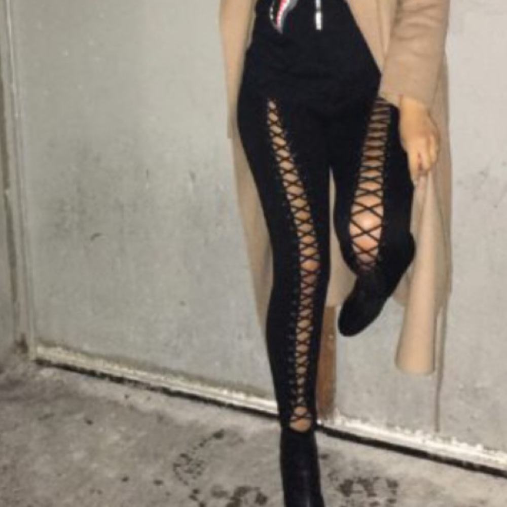 House of CB lace pants